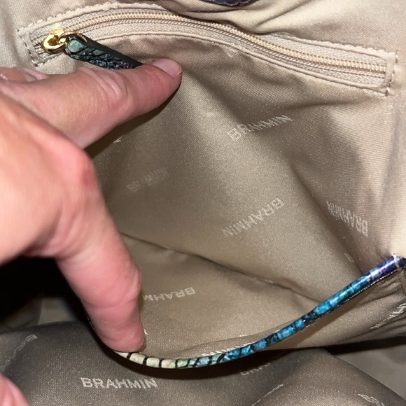 Stunning Melbourne Collection Argyle Marlowe Shoulder Bucket Bag *no strap - Picture 12 of 15